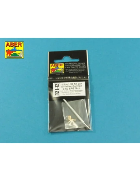 10, 5/cm L/62 A/T gun barrel for German E-50 SPG Gun, 1/72 - Aber M...