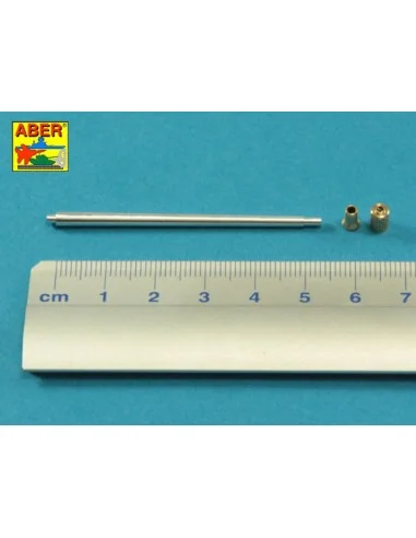 10, 5/cm L/62 A/T gun barrel for German E-50 SPG Gun, 1/72 - Aber M...