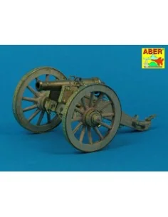 Napoleonic war period-British 6-punder gun, 1/72 - Aber Models 72 M-01