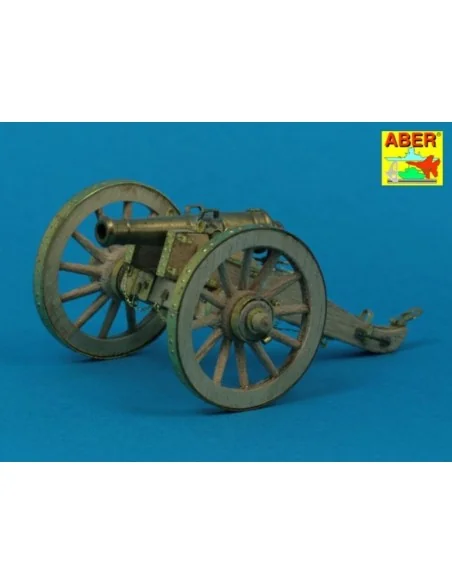 Napoleonic war period-British 6-punder gun, 1/72 - Aber Models 72 M-01