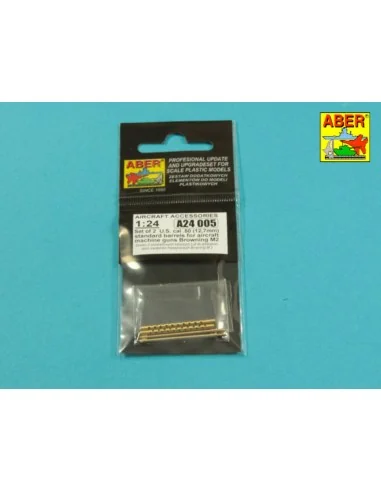 Set of 2 cal .50 (12, 7mm) standard barrels for US aircraft machine...