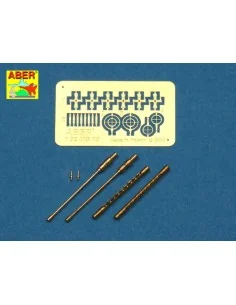 2 barrels for MG 15, 1/32 - Aber Models A32 001 2