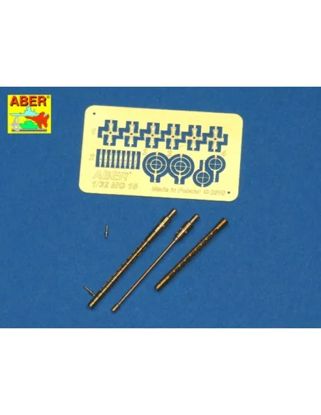 2 barrels for MG 15, 1/32 - Aber Models A32 001