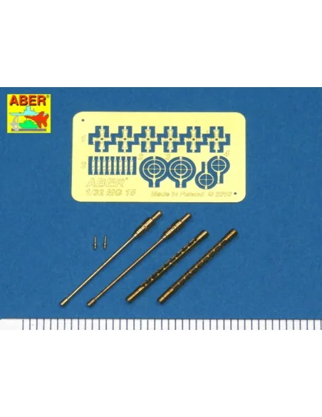 2 barrels for MG 15, 1/32 - Aber Models A32 001
