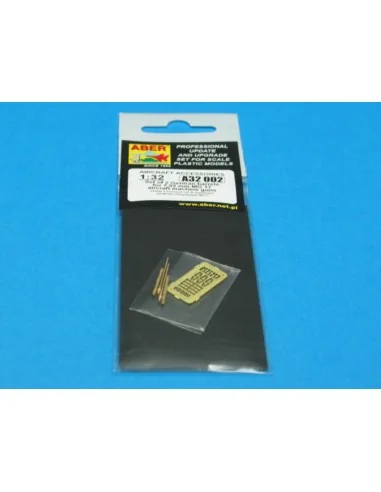 [NO_DESC] 2 barrels for MG 17, 1/32 - Aber Models A32 002