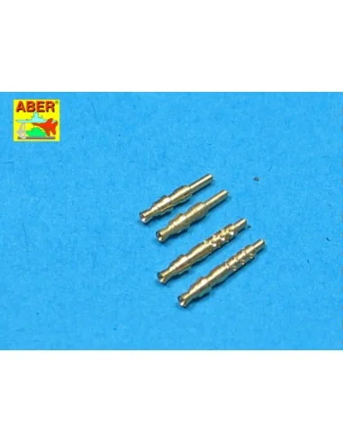 4 barrels tips for MG 17, 1/32 - Aber Models A32 003