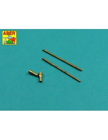 4 barrels tips for MG 17, 1/32 - Aber Models A32 003