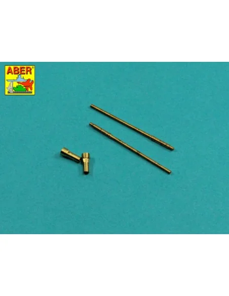 4 barrels tips for MG 17, 1/32 - Aber Models A32 003