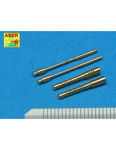 2 barrels for MG 131 -middle, 1/32 - Aber Models A32 006