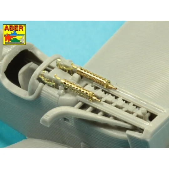 Set of two barrels for lMG 08/15 Spandau, 1/72 - Aber Models A72 001