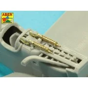 Set of two barrels for lMG 08/15 Spandau, 1/72 - Aber Models A72 001