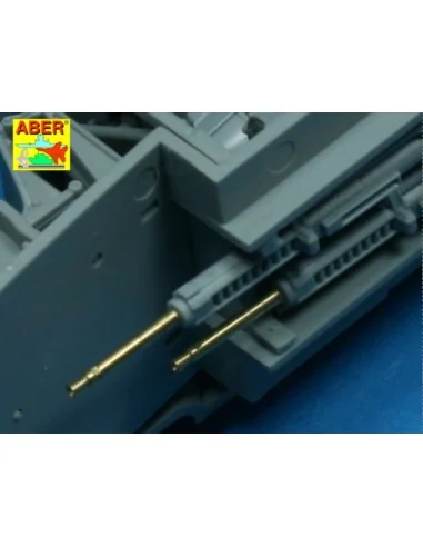 4 barrels for MG FF, 1/32 - Aber Models A32 008