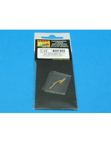 4 barrel tips for MG 131, 1/32 - Aber Models A32 011