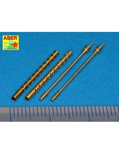 Set of 2 barrels for Japan Type 3 MG, 1/32 - Aber Models A32 013