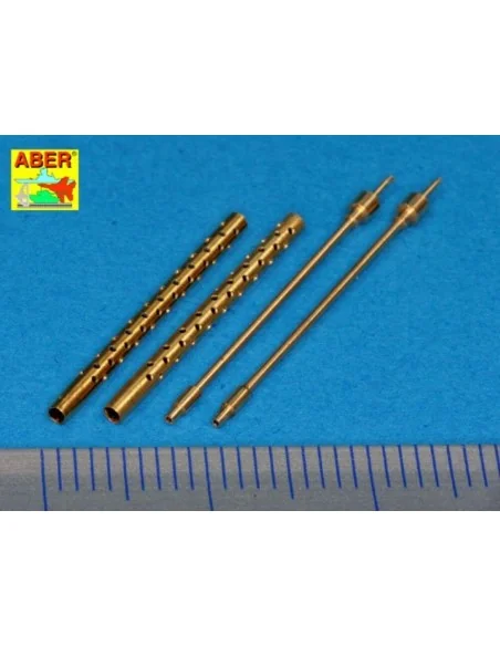 Set of 2 barrels for Japan Type 3 MG, 1/32 - Aber Models A32 013