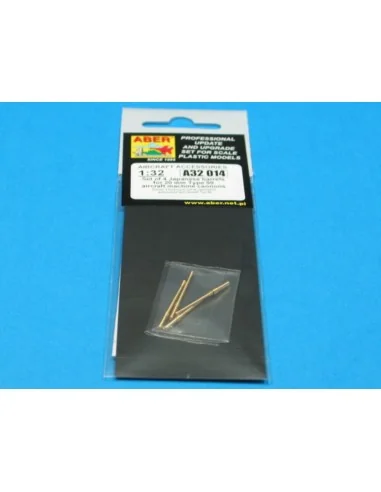 [NO_DESC] 4 barrels for 20 mm Type 99, 1/32 - Aber Models A32 014