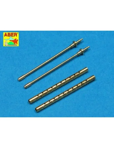 2 standard barrels for aircraft Browning M2, 1/32 - Aber Models A32...