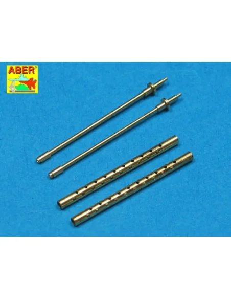 2 standard barrels for aircraft Browning M2, 1/32 - Aber Models A32...