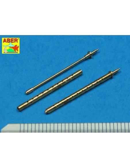 2 standard barrels for aircraft Browning M2, 1/32 - Aber Models A32...
