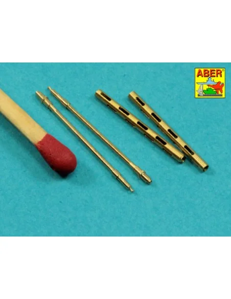 Set of 2 barrels for British Browning .303 aircraft machine guns wi...