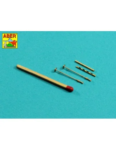 Set of 2 barrels for British Browning .303 aircraft machine guns wi...