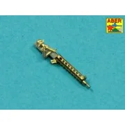 Set of two barrels for lMG 08/15 Spandau, 1/72 - Aber Models A72 001