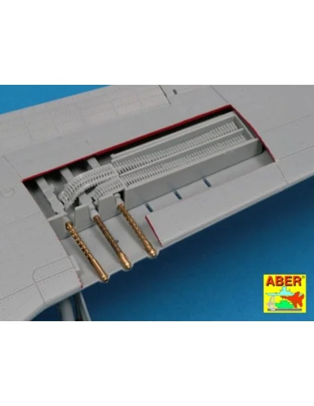 6 barrels for P-51 Mustang, 1/32 - Aber Models A32 108