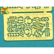 Set of two barrels for lMG 08/15 Spandau - Aber Models A72 001