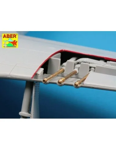 6 barrels for P-51 Mustang, 1/32 - Aber Models A32 108