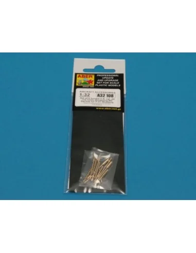 6 barrels for P-51 Mustang, 1/32 - Aber Models A32 108