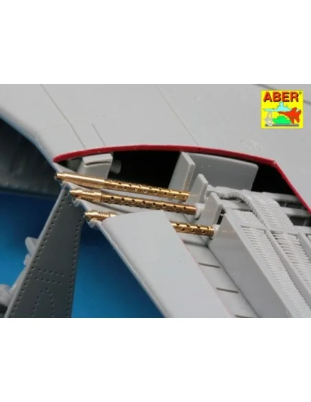 6 barrels for P-51 Mustang, 1/32 - Aber Models A32 108