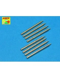 8 Browning M2 barrels for P-47 Thunderbolt, 1/32 - Aber Models A32 109