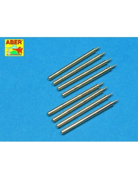 8 Browning M2 barrels for P-47 Thunderbolt, 1/32 - Aber Models A32 109