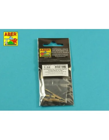 [NO_DESC] Armament for German fighter Fw-152 versions H-0 to H-4 H-...