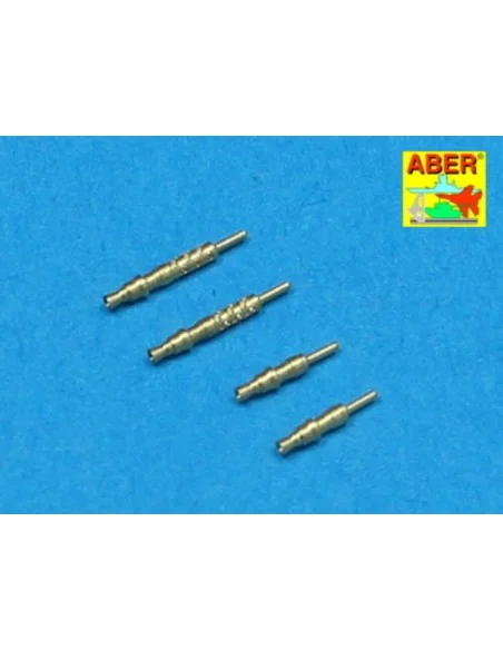 4 barrels tips for MG 17, 1/48 - Aber Models A48 003