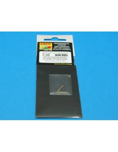 2 barrels for MG 131 -early, 1/48 - Aber Models A48 005