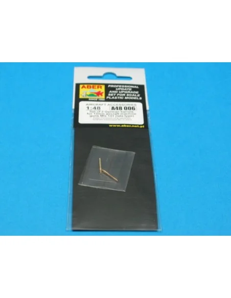[NO_DESC] 2 barrels for MG 131 -middle, 1/48 - Aber Models A48 006