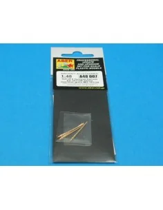4 barrels for MG 151/20, 1/48 - Aber Models A48 007