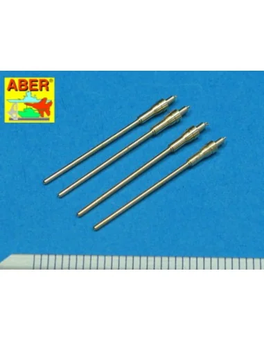 4 barrels for MG 151/20, 1/48 - Aber Models A48 007