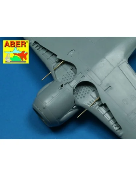 4 barrels for MG 151/20, 1/48 - Aber Models A48 007
