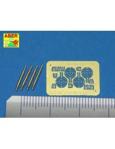 4 barrels for MG FF, 1/48 - Aber Models A48 008