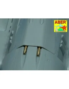 4 barrel tips MG 131, 1/48 - Aber Models A48 011 2
