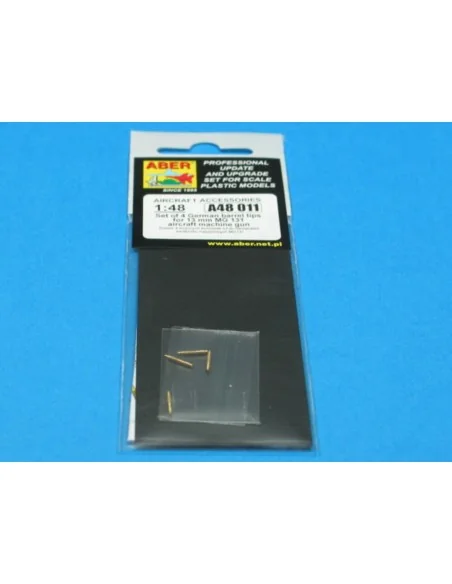 4 barrel tips MG 131, 1/48 - Aber Models A48 011
