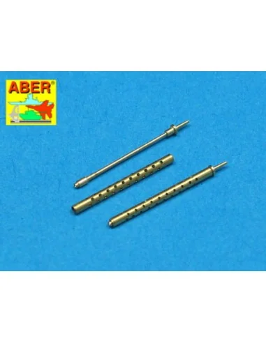 2 standard barrels for aircraft Browning M2, 1/48 - Aber Models A48...