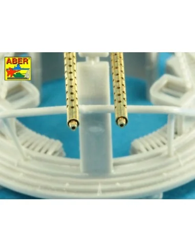 2 standard barrels for aircraft Browning M2, 1/48 - Aber Models A48...