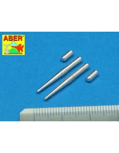 2 barrels for Hispano 20mm for Spitfire, 1/48 - Aber Models A48 022
