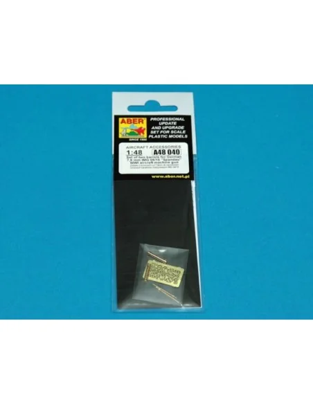 Set of two barrels for lMG 08/15 Spandau, 1/48 - Aber Models A48 040