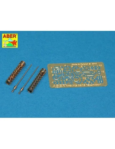 [NO_DESC] Set of two barrels for lMG 08/15 Spandau, 1/48 - Aber Mod...