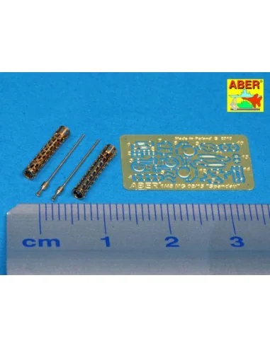Set of two barrels for lMG 08/15 Spandau, 1/48 - Aber Models A48 040