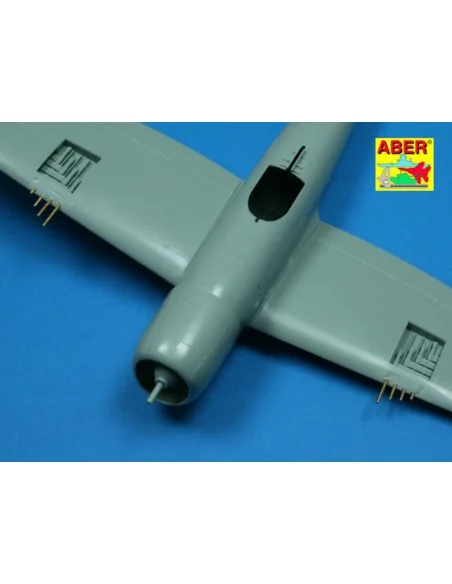 8 Browning M2 barrels for P-47 Thunderbolt, 1/48 - Aber Models A48 109